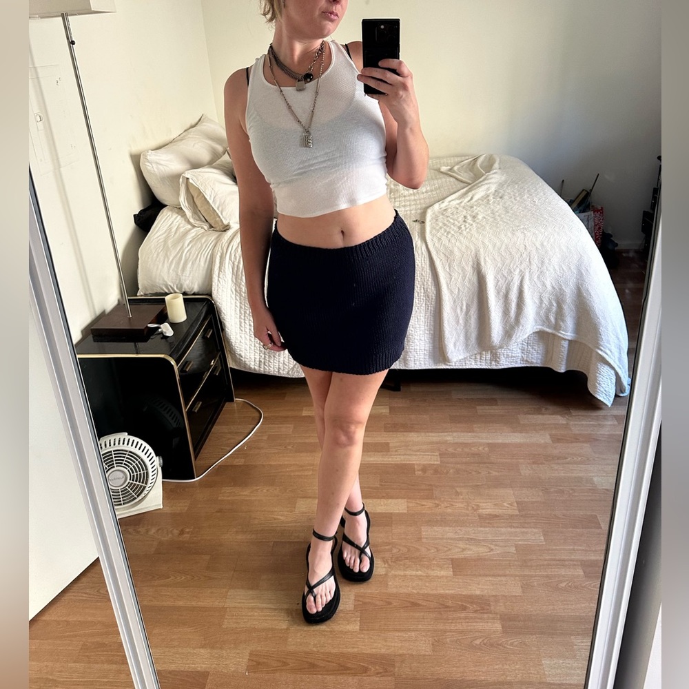 Paloma Wool Kadabra Knit Mini Skirt